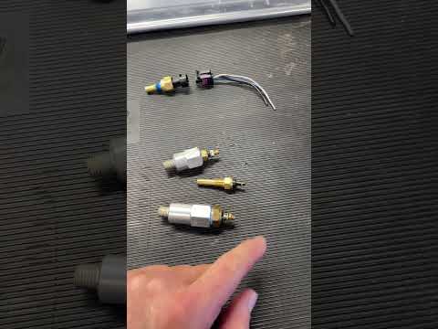Finally! An LS temp sensor for analog gauges. #diy #lsswap #gauges #c10 #squarebody #chevy #truck