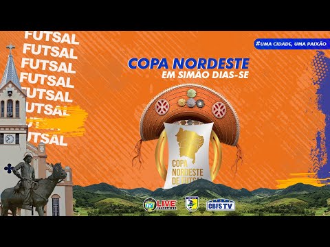 Ribeirópolis (SE) X Ceará Sporting Club (CE) | COPA NORDESTE 2023 #futsal #sergipe #simaodias