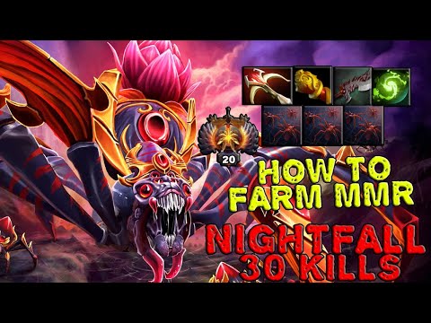 BETBOOM NIGHTFALL How To Farm MMr Broodmother Carry 31 Kills Pro Gameplay[Observe and Learn]