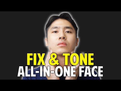 The Ultimate All-in-One Face Fix Routine|Just 5-Minute Everyday|Balancing Facial Asymmetry