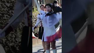 早稲田大学 カラーガード 建国記念日 奉祝パレード