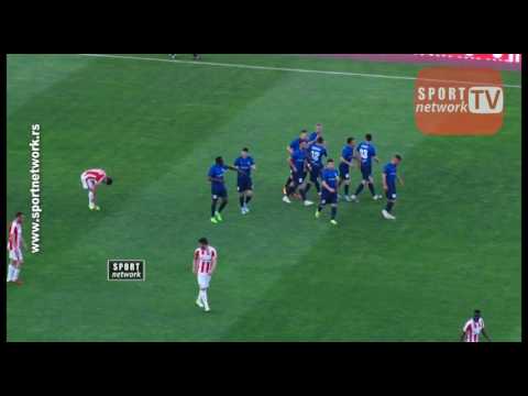 Superliga 2016/17, 5. kolo plej - ofa: Crvena zvezda - Mladost 4:1