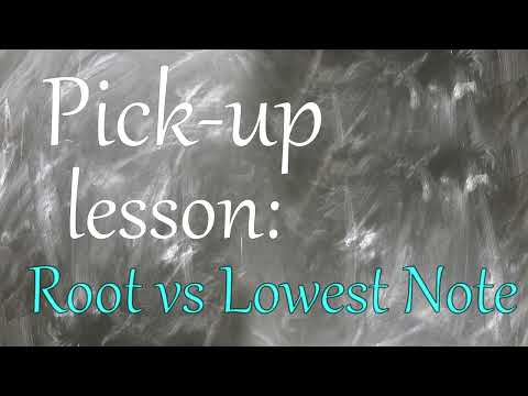 What's the Difference Between the Root and the Lowest Note