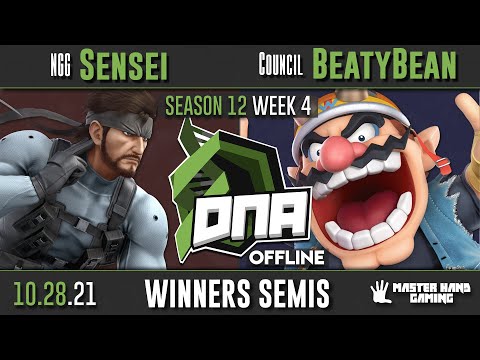 DNA S12:W4 - NGG | Sensei (Snake) Vs. Council | BeatyBean (Wario) - W Semifinals