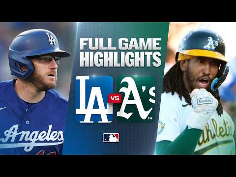[WINTV] 6월30일 LA다저스 오클랜드 MLB 하이라이트