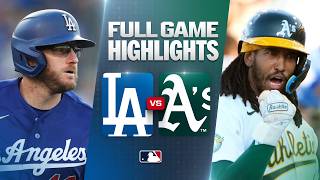 [검증마트]6월30일 LA다저스 오클랜드 MLB 하이라이트