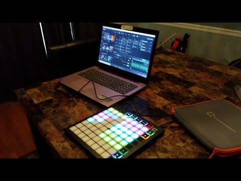 Testing My Novation Launchpad X. Headphones recommend.