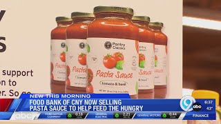 Food Bank of CNY now selling pasta sauce to help feed the hungry