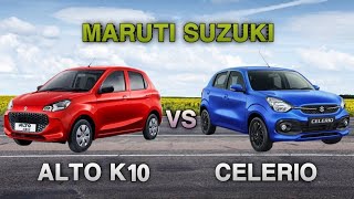 Maruti Suzuki Alto k10 vs Celerio Comparison