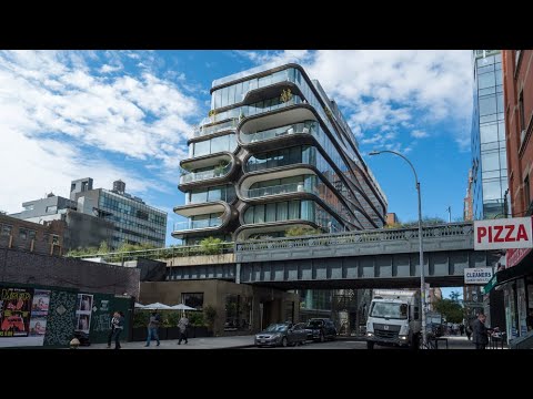 ParkPlus AGV automated parking system at 520 West 28th Street, Manhattan &mdash; project video
