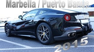 preview picture of video 'Marbella / Puerto Banus Supercar Spotting 2015'