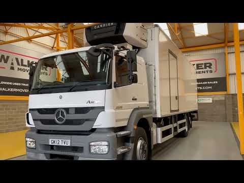 New In Stocklist For Sale: MERCEDES BENZ AXOR 2529 26 TONNE 6X2 FRIDGE FREEZER – 2012 – GK12 TVU