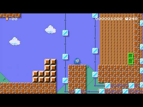 MegaMan 10.5 BlockBowser Stage ⚡️ by JOZXYQK ⚡️ SUPER MARIO MAKER Raw GAMEPLAY