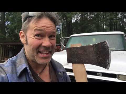 Axe head fitting. Tips