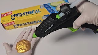NEW! Use this EASY Plastic, Hot Glue Drop & Paint TECHNIQUE to Create a STUNNING Painting!