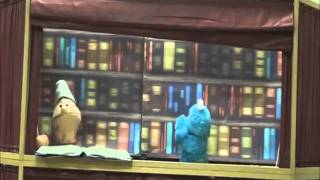 Cookie Monster goes to the Library!