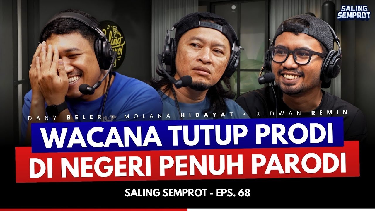 SALING SEMPROT EPS 68 - KEMENTERIAN PENDIDIKAN FOKUS MENCETAK CALON PEKERJAHAHAHAHA