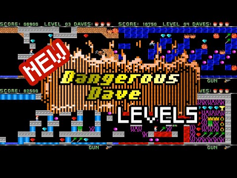So I've made a Dangerous Dave 1 level pack
