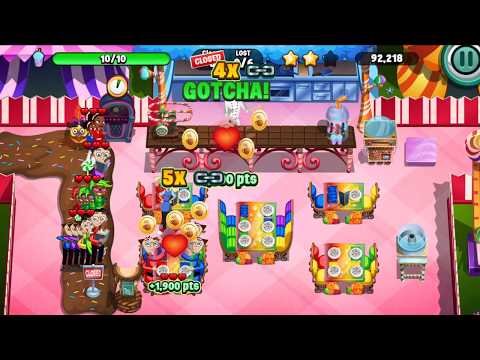 2018 Diner Dash Candy Carnival  level 154