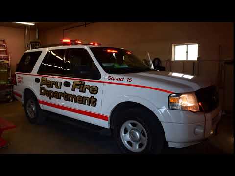 Peru Fire Department Squad 15 Walkaround
