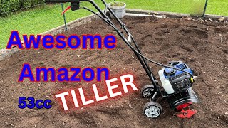 Amazon Garden Tiller Wild Badger 53 cc (does it work)