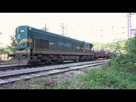 Bosnian EMD G16 (661 323) startup and notching!!!