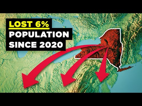 How New York Became America’s Fastest Shrinking State