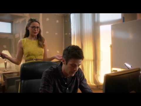 Supergirl: S1E18 - Barry meets James & Winn