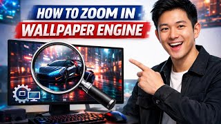 How to ZOOM IN WALLPAPER ENGINE (Step by Step)