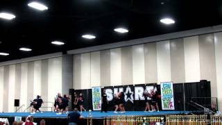 High School Cheerleading Competition Small Coed Sharp San Diego First Place