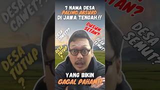 Download lagu 7 NAMA DESA PALING ABSURD DI JAWA TENGAH YANG BIKIN GAGAL PAHAM !!! #DesaAbsurd#JawaTengah#Lucu mp3