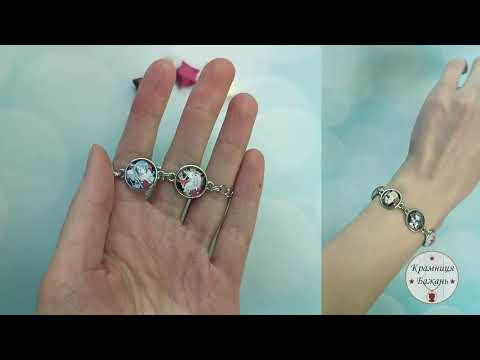 Браслет по аниме Девочка волшебница Мадока Магика 1 - фото 1 - id-p2670640564