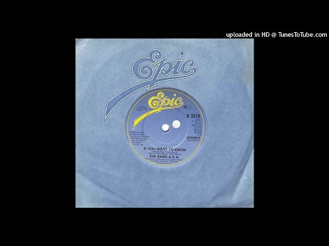 The Band Aka - If You Want To Know