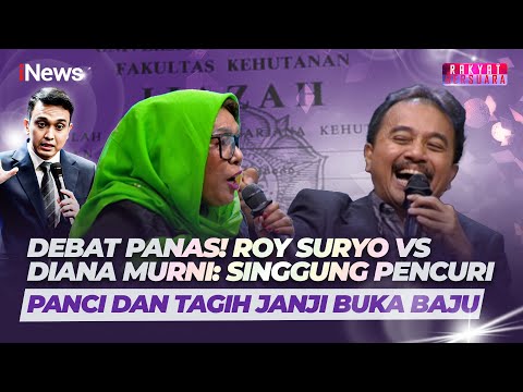 Panas! Roy Suryo VS Diana Murni, Singgung Pencuri Panci & Janji Buka Baju | Rakyat Bersuara (14/10)