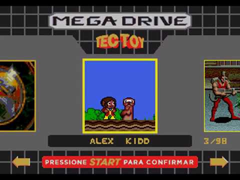 Tectoy New Mega Drive (2017): BIOS, Menu and Staff Roll