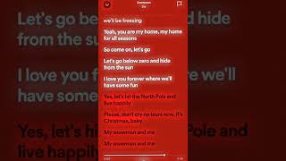 Download lagu Sia - 'Snowman' Speed up song lyrics mp3 Download lagu Sia - 'Snowman' Speed up song lyrics mp3