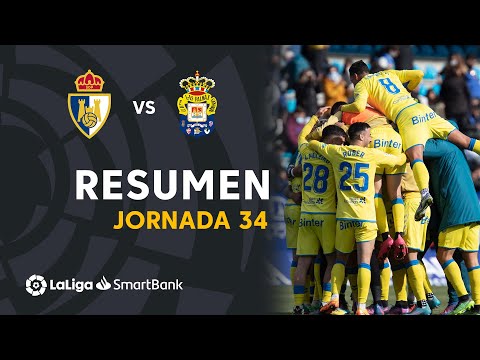 Resumen de SD Ponferradina vs UD Las Palmas (1-2)