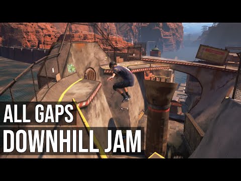 All Gaps Downhill Jam - Gap Master Trophy (Complete All Gap Collections) - Tony Hawk Pro Skater 1+2