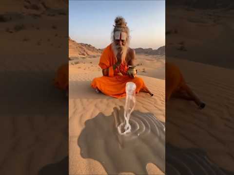 Naga Sadhu Unbelievable power 🤯 by Naga Sadhu || har har Mahadev || ai generated video.