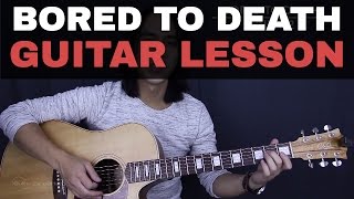 Bored To Death - Blink 182 Guitar Tutorial Lesson