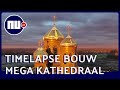 Rusland deelt timelapse van bouw enorme kathedraal | NU.nl