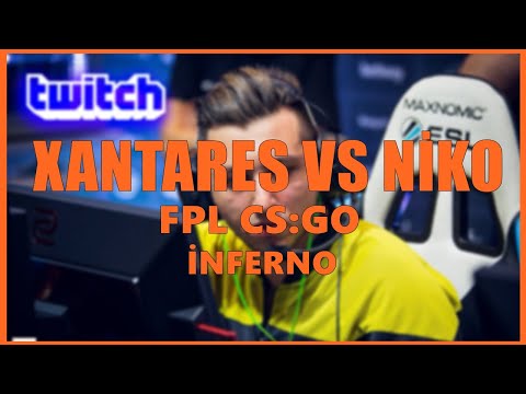 XANTARES VS FAZE NIKO!! | inferno | Faceit FPL | CSGO