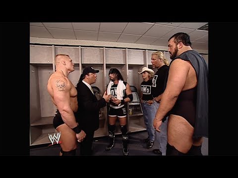 Brock Lesnar Interrupts Shawn Michaels, Big Show, Kevin Nash, X Pac: Raw, June 17, 2002