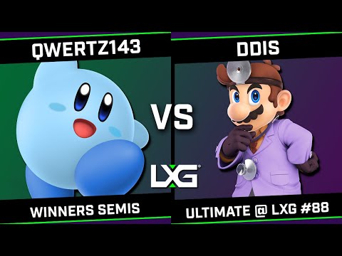qwertz143 (Kirby) vs DDIS (Dr. Mario) - Smash Ultimate @ LXG 88
