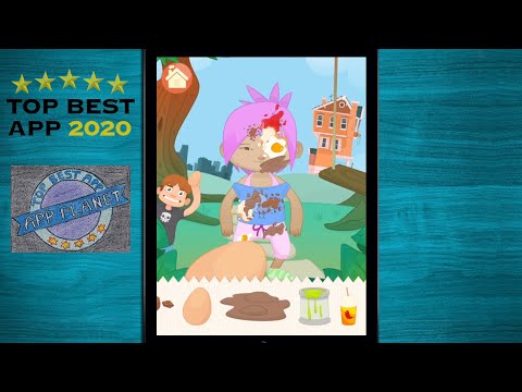 TOP Educational Game for Kids - Bath, Shower & Clothes - VERTICAL Video - YouTube