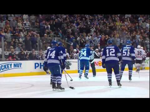 Holland Goal - Blackhawks 0 vs Leafs 1 - Dec 14th 2013 (HD)