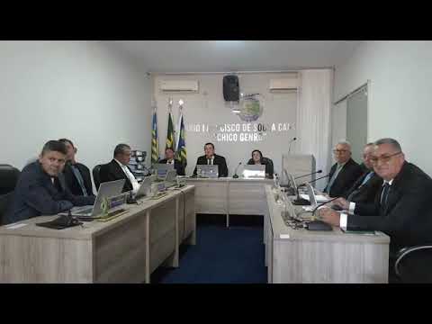 Sessão Ordinária na Câmara de Vereadores de Pajeú do Piauí.