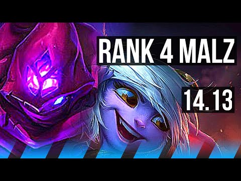 MALZAHAR vs TRISTANA (MID) | Rank 4 Malz, 5/1/10, 4100+ games | BR Grandmaster | 14.13