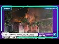 Kennedy Boulevard in Tampa back open after crews work house fire