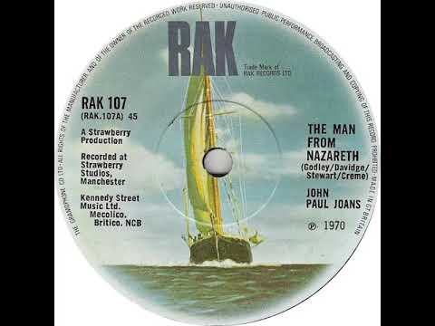 UK New Entry 1970 (229) John Paul Joans - The Man From Nazareth